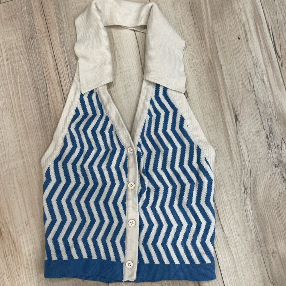 Striped Halter top